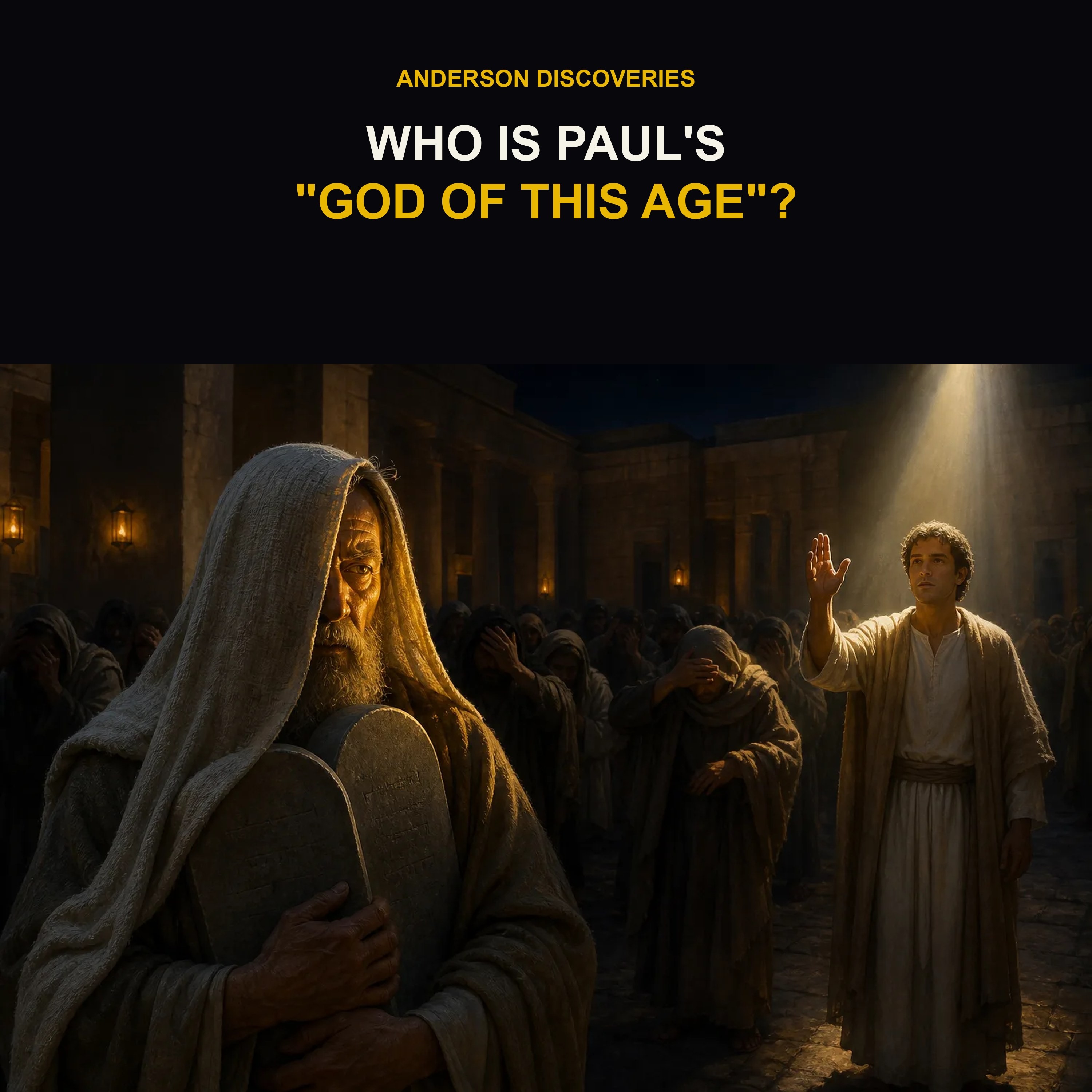 Who is Paul's "god of this age"?